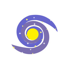 illustration of solar system vector