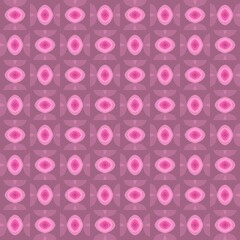 Seamless abstract pattern, pink sandglass, square