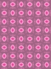 Seamless abstract pattern, pink sandglass, vertical