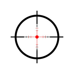 shooting target with bullet