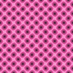 Seamless abstract pattern, pink peonies, square