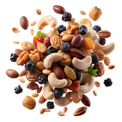 Dynamic Composition Of Mixed Nuts And Dried Fruits