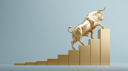 stock market symbol, AI generated