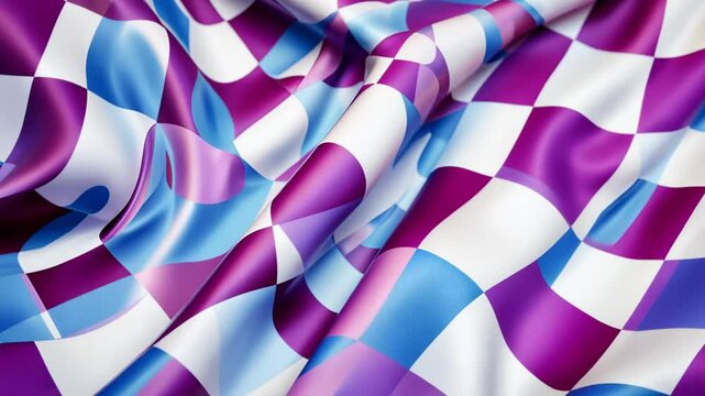 Seamless USA Flag Pattern Design Vector Illustration with Checkered Stripes and Wavy Lines for Wallpaper and Backdrop