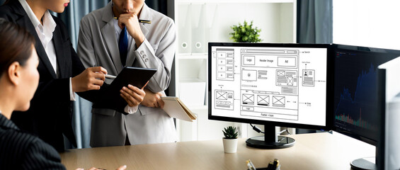 Website design software provide brisk template for online retail business and e-commerce