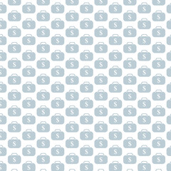  pattern money bag style vector