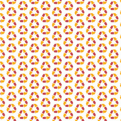  recicle design colorful pattern vector