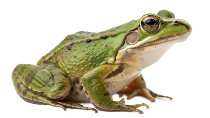 Fototapeta premium frog on white background