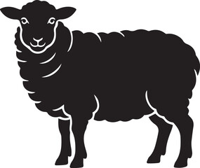  Sheep Silhouette Vector Art