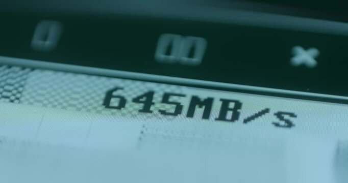 File Transfer process MB per second