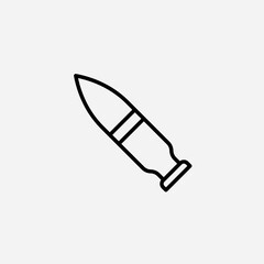 Bullet set icon,sign,symbol,pictogram isolated