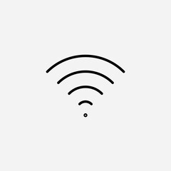Wifi Signal set icon,sign,symbol,pictogram isolated