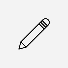 Pencil set icon,sign,symbol,pictogram isolated