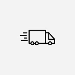Delivery set icon,sign,symbol,pictogram isolated
