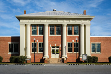 Plains High School in Georgia