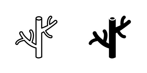 Blood Vessel icon, Human Artery Icon for Medical and Health Education