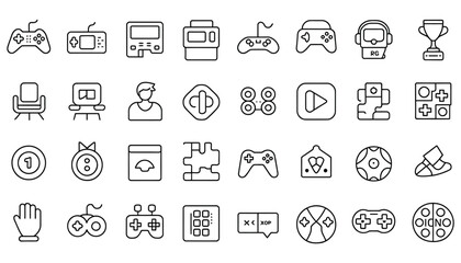 Medical icon set with flat vector symbols for web and mobile design