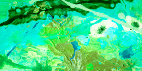 Fototapeta premium Dive into a Cheerful Kaleidoscope of Colors and Shapes in an Abstract Wonderland