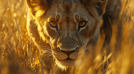 Lioness portrait wildlife photography animal close up feline predator nature safari big cat africa mammal