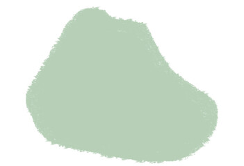 Shape chalk on the transparent background.	
