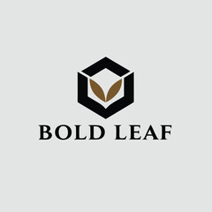 Fototapeta premium creative-logo-for--bold-leaf---abstract-leaf-merge.eps