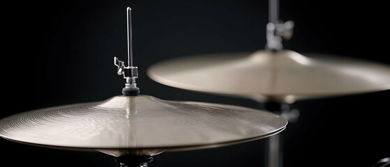 Close Up Of Drum Cymbals