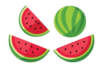 Juicy Watermelon Slices Summer's Sweetest Treat