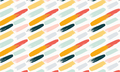 Expressive Paint Swatches: Mustard, Teal, and Terracotta Design