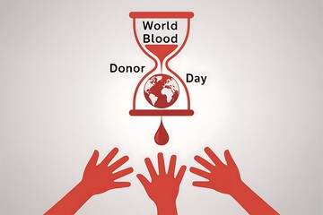 World blood donor day giving saves lives