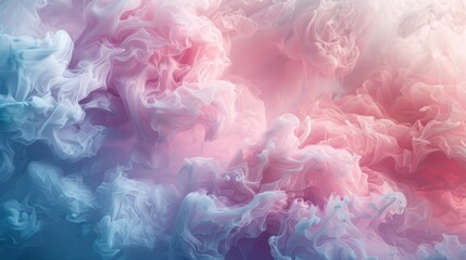 Fototapeta premium Abstract swirls of pastel colors (1)