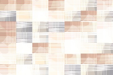 Abstract pastel plaid tile background.