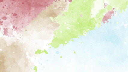 Abstract watercolor texture background featuring hand painted alcohol ink with golden glitter accents