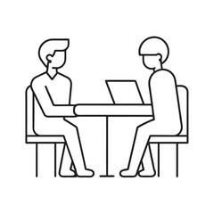 Corporate Interview With Recruiter And Candidate