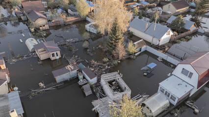 Floods and cyclone, global warming. Climate change,natural disasters the tsunami of nature.The...