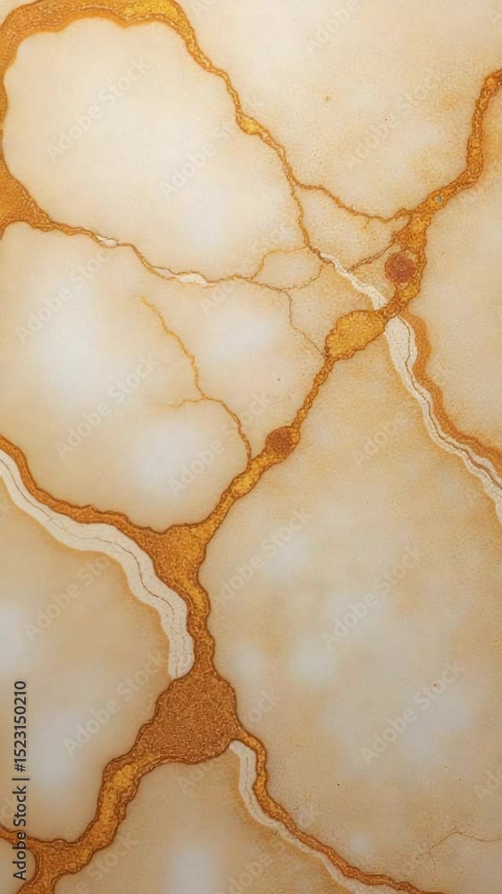 Poster A detailed shot of a smooth marble surface with subtle texture and color variations
