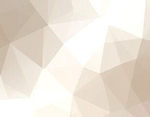 Abstract geometric shapes in light beige and white
