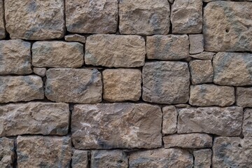 Seamless background of medieval stone wall for architectural or design use