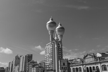 Obraz premium Gijon in Spanien