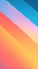 Abstract gradient illustration featuring vibrant colors blending seamlessly, showcasing diagonal lines and smooth transitions, creating a visually captivating background for design purposes