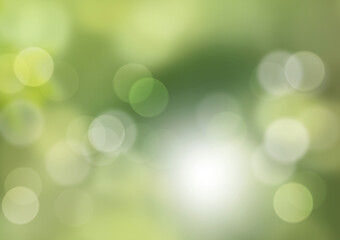 Green background blur, holiday wallpaper