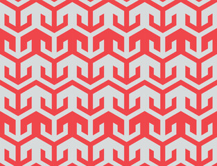 Abstract Geometric seamless pattern with Arrows -vector eps8