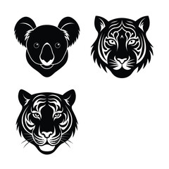 Animal head bundle design 