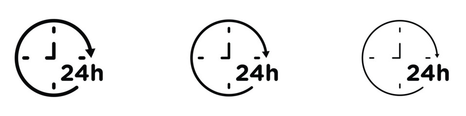 Twenty four hours icon