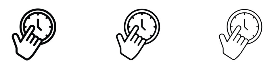 Specify at time icon