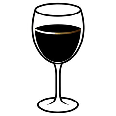 glass of wine