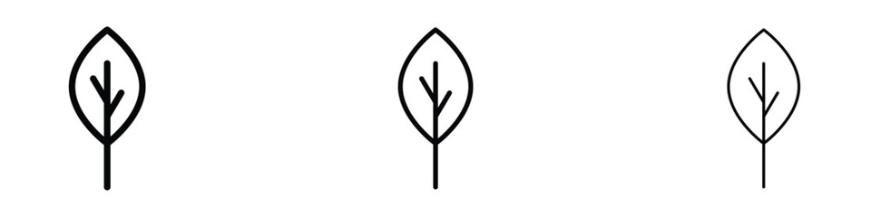 Obraz premium Leaf icon