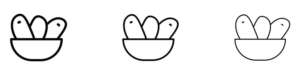 Islamic food date icon
