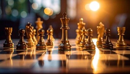Golden Chessboard Strategy: A Game of Skill and Strategy