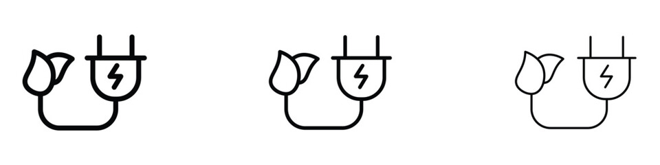 Alternative energy icon