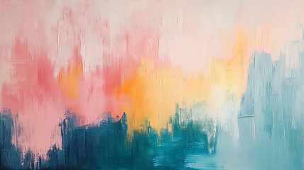 Abstract painting art colorful background texture canvas acrylic artwork modern contemporary design style decor